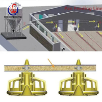 Factory Price Poultry Farm Equipment Automatic Pan Feeding Line System for Broiler